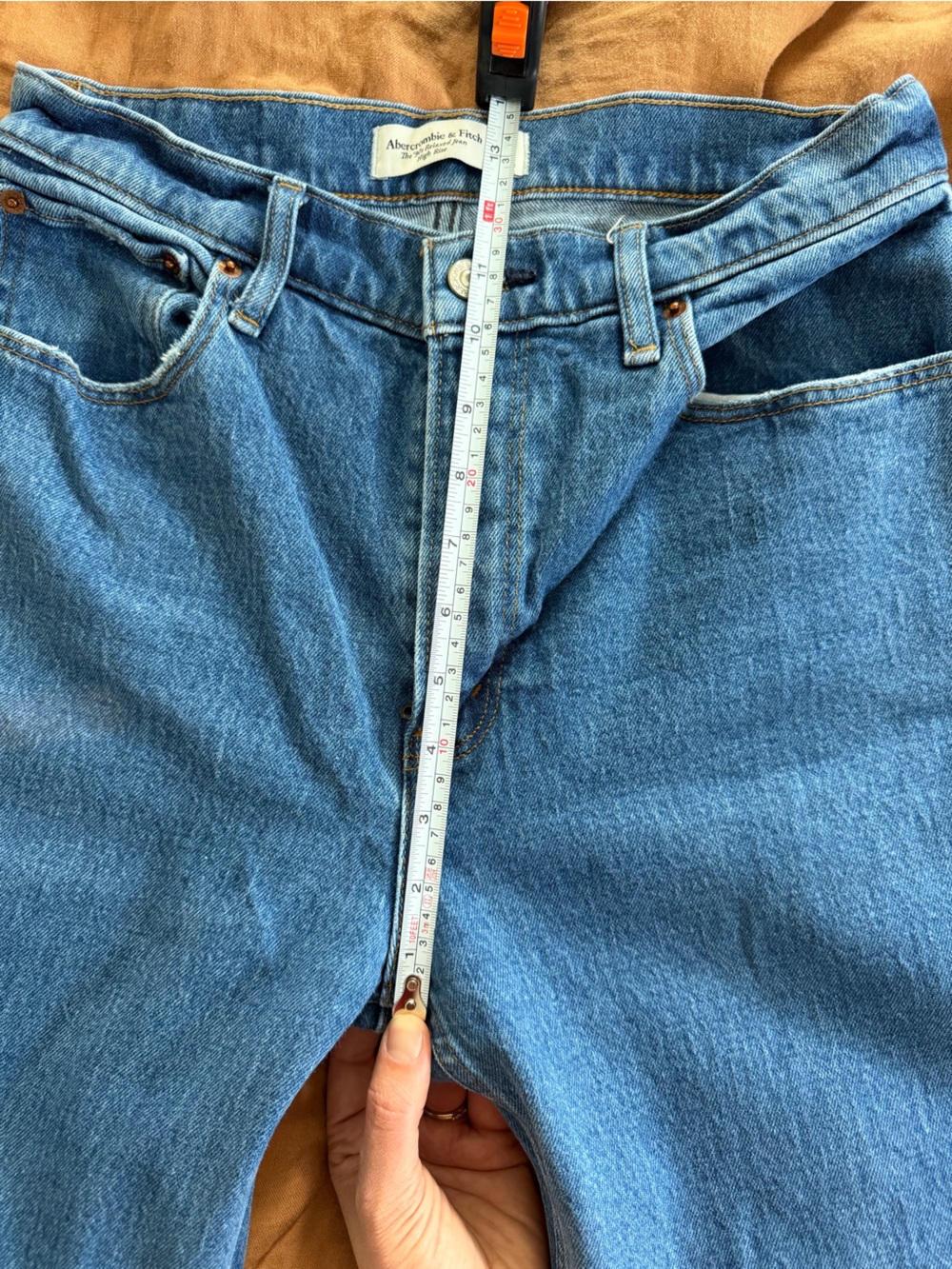 90s Ultra High Rise Relaxed Jeans - 27 SHORT - Picture 12 of 12